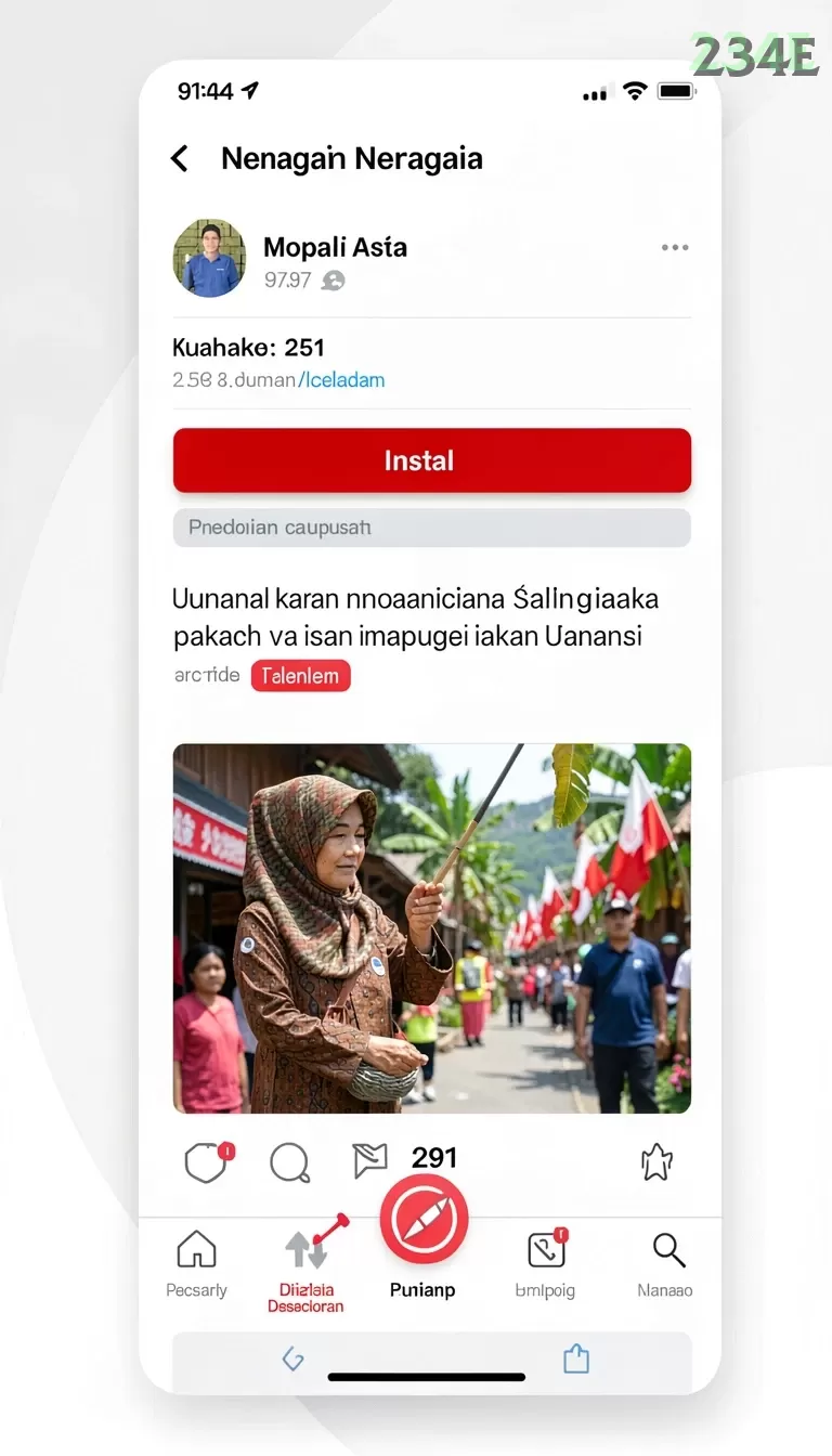 Cuplikan layar KA789 — halaman utama